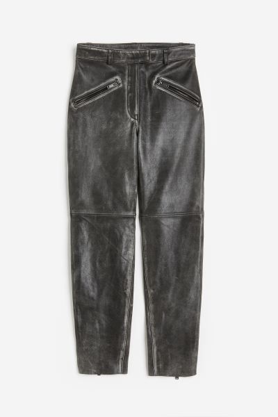Leather trousers | H&M (UK, MY, IN, SG, PH, TW, HK)