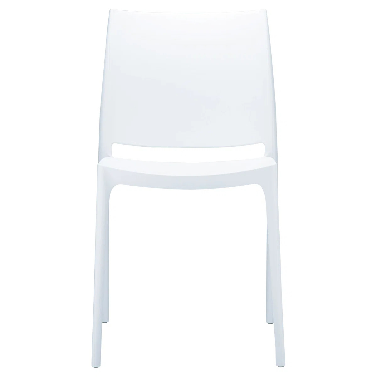 Burt Stacking Patio Dining Side Chair (Set of 2) | Wayfair North America