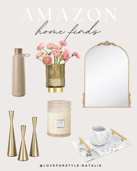 Amazon Home Finds - candle holders, marble tray, gold mirror, Anthropologie dupe, vanilla candle, flower vase, neutrals

#LTKSeasonal #LTKFind #LTKhome #LTKU #LTKsalealert #LTKunder100 #LTKstyletip #LTKunder50 #LTKFind #LTKSeasonal #LTKfit





#LTKGiftGuide