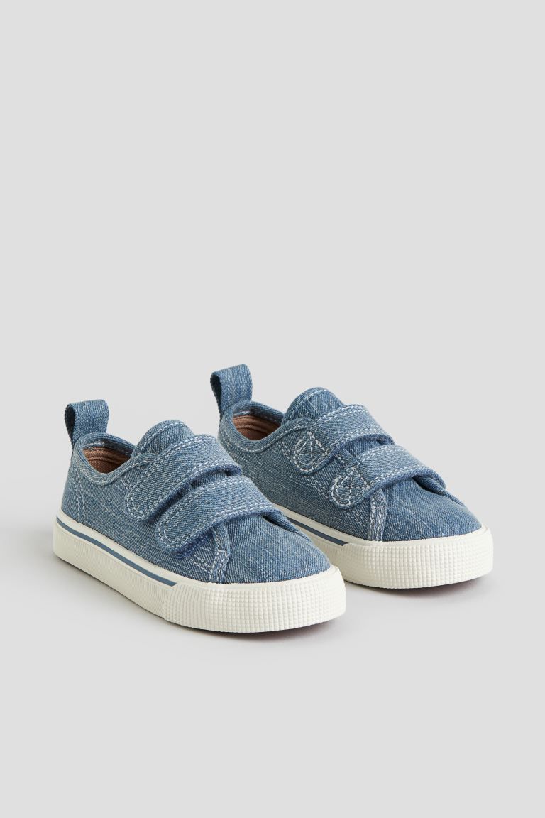 Hook-loop Sneakers - Denim blue - Kids | H&M US | H&M (US + CA)