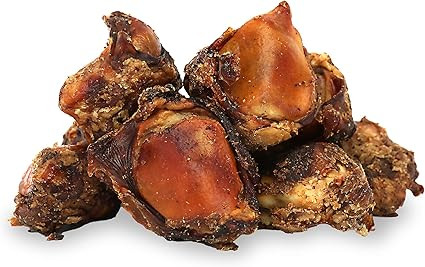 Pet Craft Supply Meaty Buffalo Knee Caps Bones 10-Pack Dog Treats for Aggressive Chewers, Rawhide... | Amazon (US)