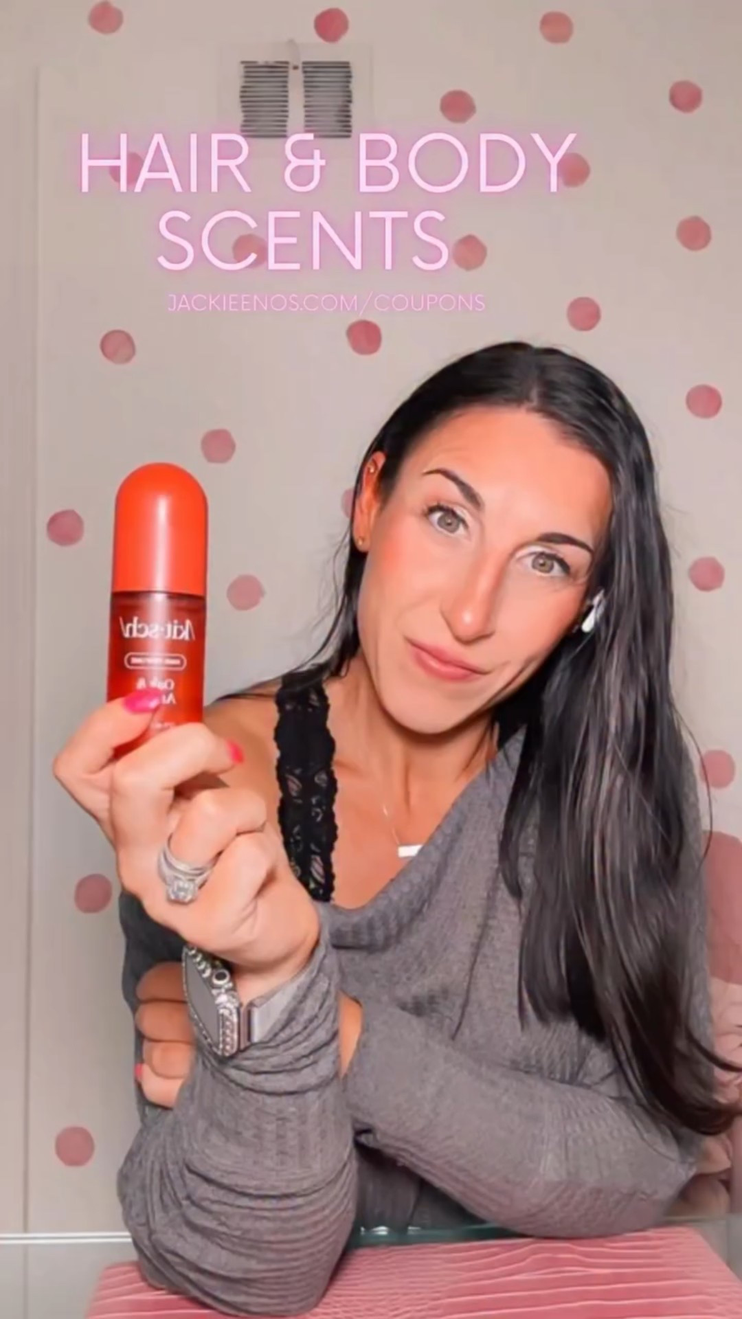 You smell so yummy🥰

You can too with our brand new Oak & Amber hair and body perfumes. It gives sophisticated handsome and sexy vibes 💓

15% off automatically applies through my 🔗 just comment “Smell Good” for it!

But don’t stop there stock up on my other fave scents too. Seriously do not sleep on the rustic vanilla or pistachio 👌🏼

I keep one in my car, gym bag, purse, bedroom, bathroom literally the places are endless (these would also make great gifts 💝)!

#hairandbodyperfume #Kitschoak&Amber #kitschpartner #smellgood #gymgirliemusthave