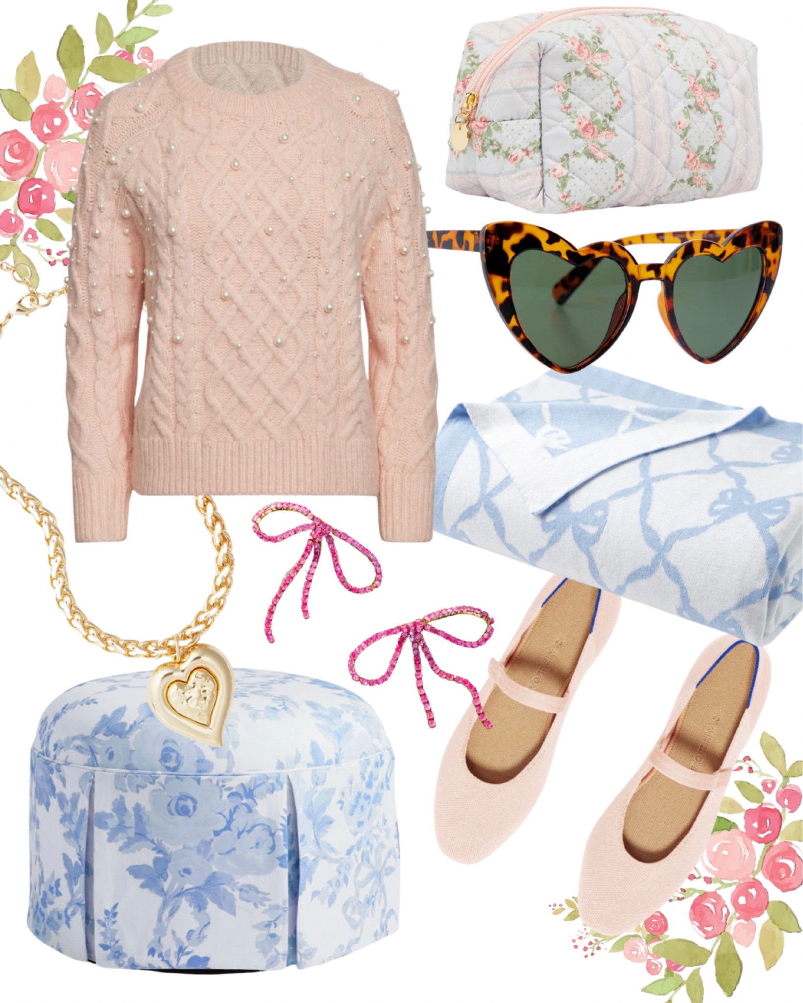 Currently coveting! Pearls on sweaters, bows, hearts, blush pink ballet flats, and…can I just have every LoveShackFancy thing that has ever been made?!

#LTKsalealert #LTKstyletip #LTKshoecrush