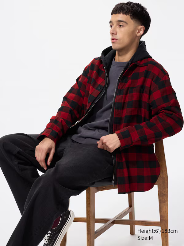 Flannel Checked Shirt | UNIQLO (US)