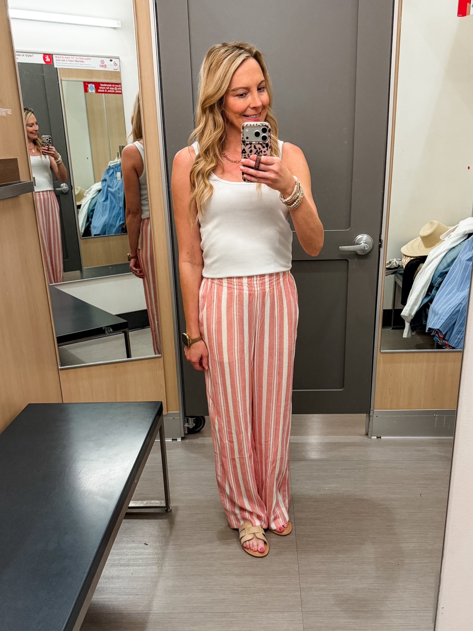 I’m loving these linen pants. They come in so many different colors and are perfect for spring and summer. If you have a vacation planned for spring break these are perfect. I’m wearing a small in all items. 

Linen pants | summer outfits | travel | resort wear | spring outfits | Spring break | vacation | beach | casual outfits | Target @Target 




#LTKmomlife #LTKTravel #LTKootd