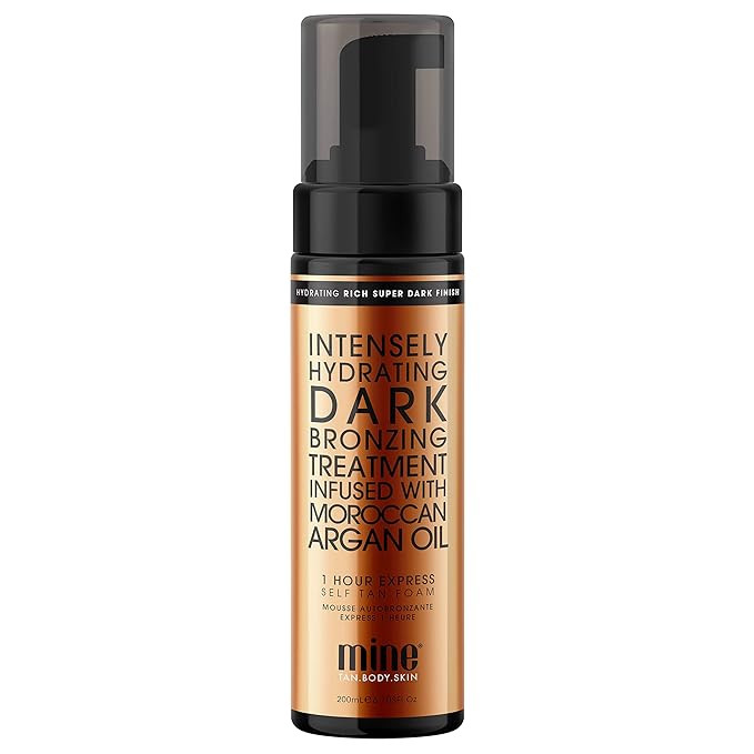MineTan Moroccan Self Tanner | Delivers a Flawless, Streak-Free Super Dark Brown Finish, Intensel... | Amazon (US)