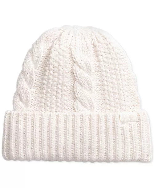 The North Face Women's Oh Mega Cable-Knit Cuffed Beanie - Macy's | Macy's