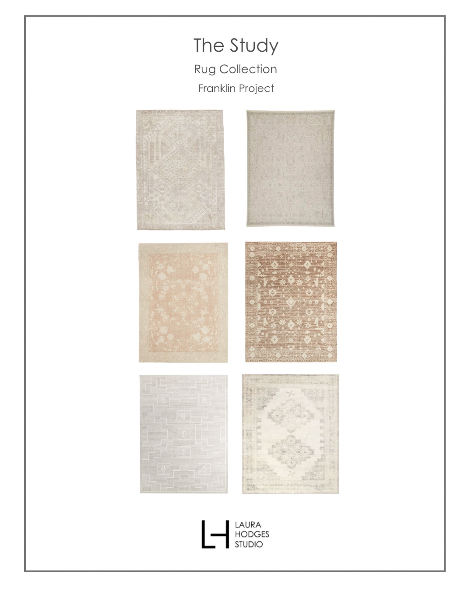 A beautiful rug is a great way to add a layer of sophistication to your at home office, here are a few we love! 