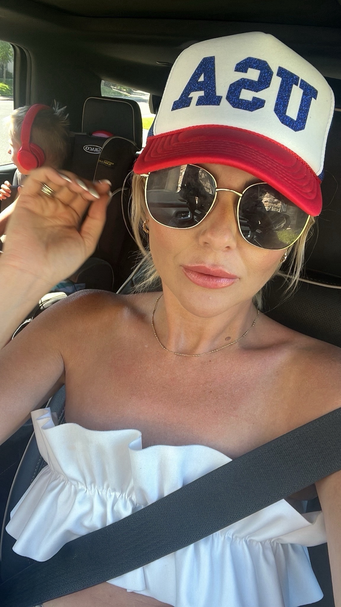 Trucker hats trending for summer 
Amazon sunglasses
summer outfit 

#LTKSeasonal #LTKFindsUnder50 #LTKStyleTip