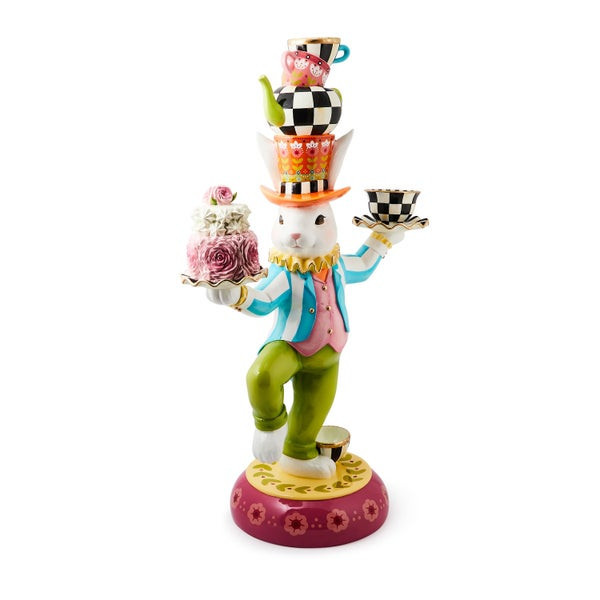 MacKenzie-Childs Calico Trophy Rabbit | MacKenzie-Childs