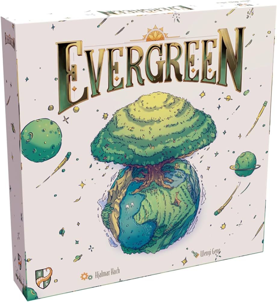 Evergreen - (English), Abstract Strategy Board Game, Board Game for Adults and Family, Allowing a... | Amazon (US)