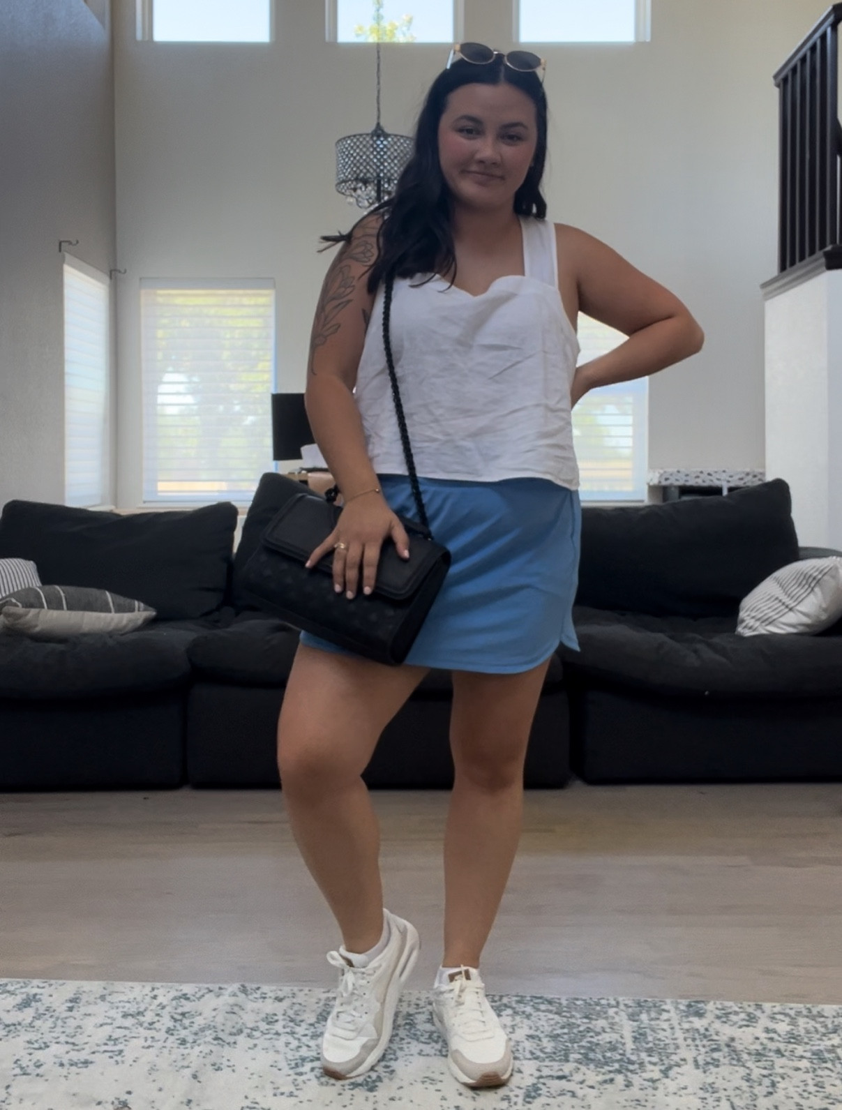 Casual outfit for the 4th ♥️💙

#LTKActive #LTKfitness #LTKmidsize