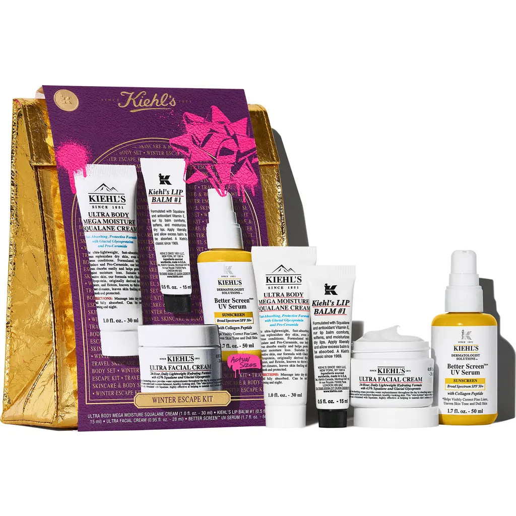 Kiehl's Since 1851 Winter Escape Set $90 Value at Nordstrom | Nordstrom