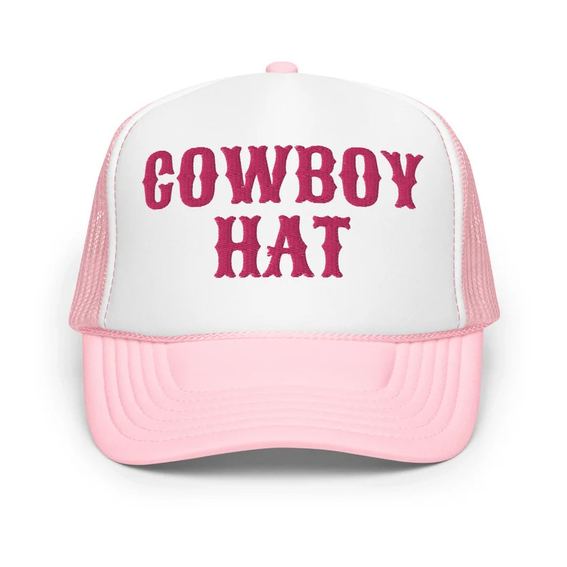 Cowboy Hat Trucker Hat - Etsy | Etsy (US)