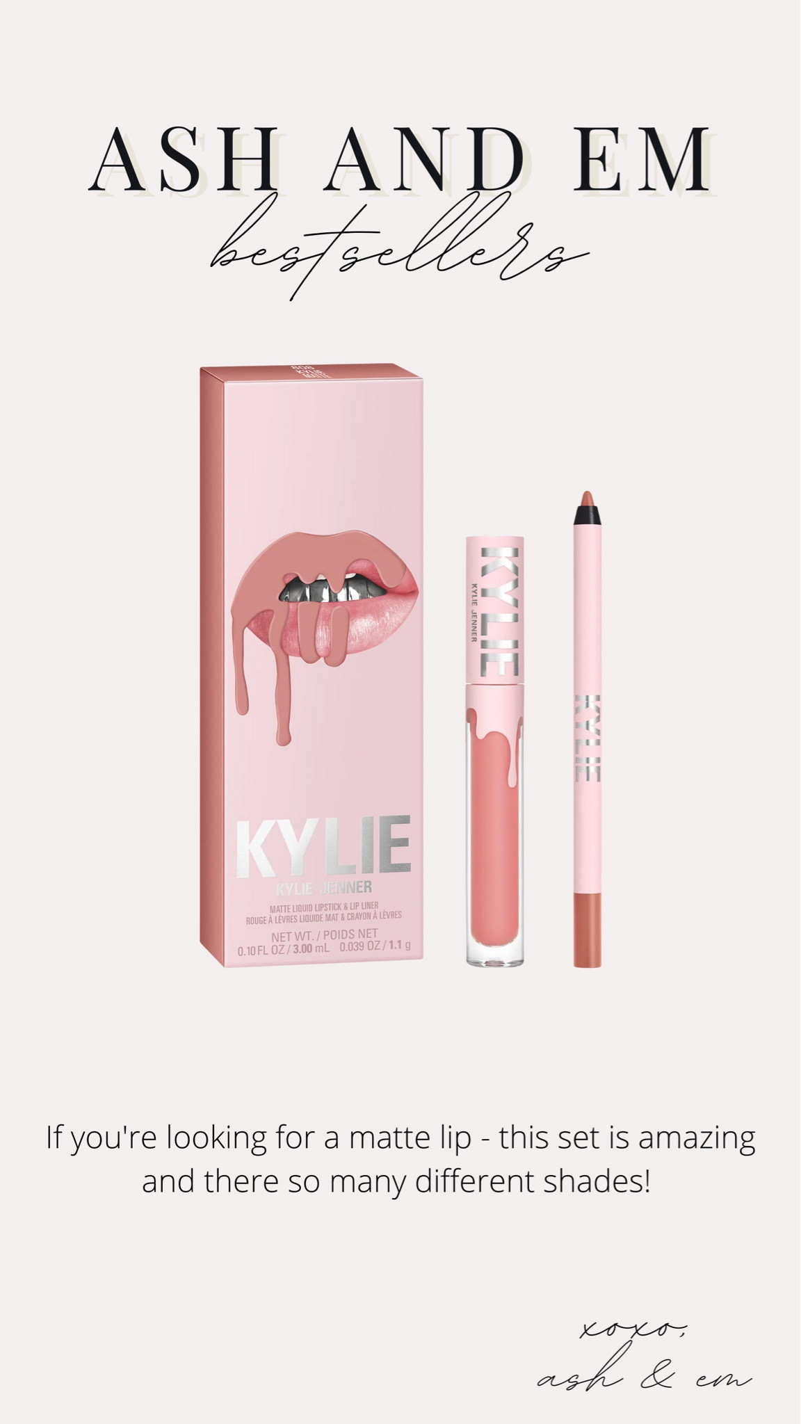 Last week’s bestsellers - matte lip kit 

#LTKbeauty #LTKFind #LTKunder50