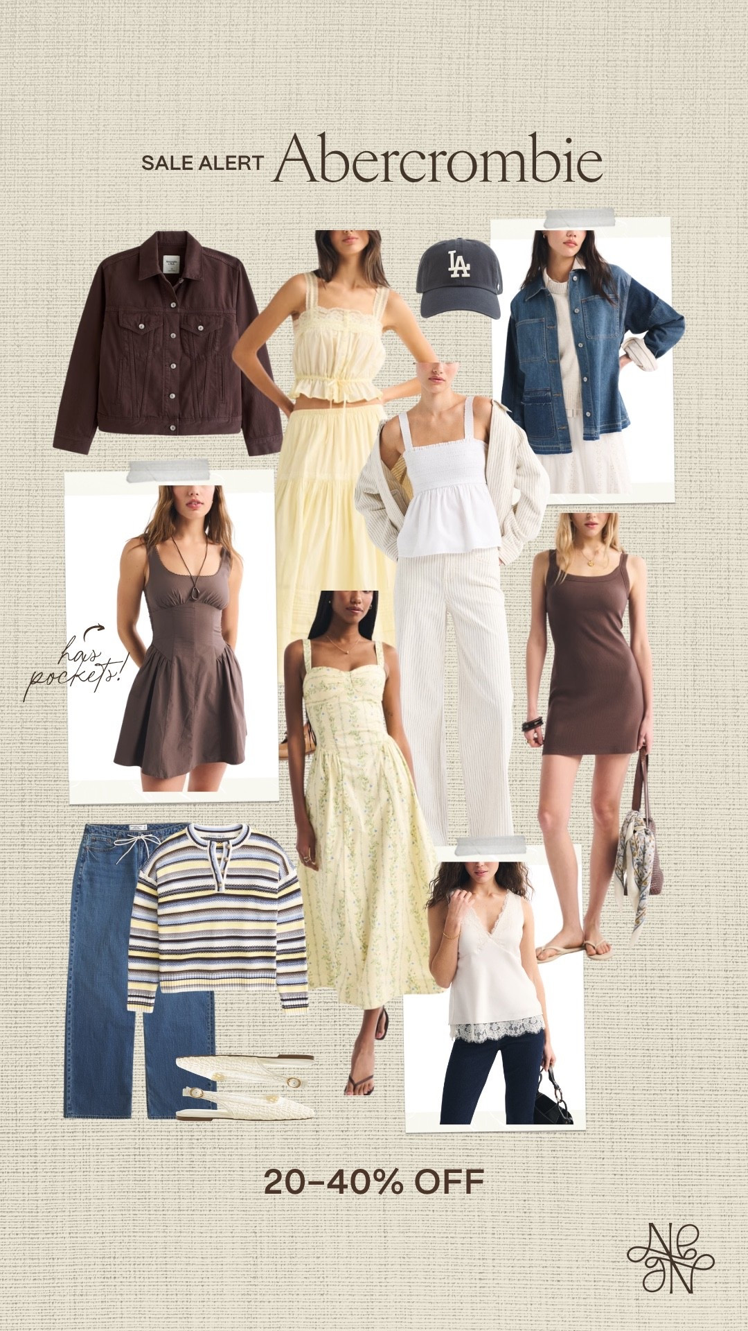 20-40% OFF Abercrombie!! 🌷

Spring outfit 
Spring fashion 
Spring dresses
Easter dress
Jeans
Denim
Summer dress 

#LTKSaleAlert #LTKSeasonal