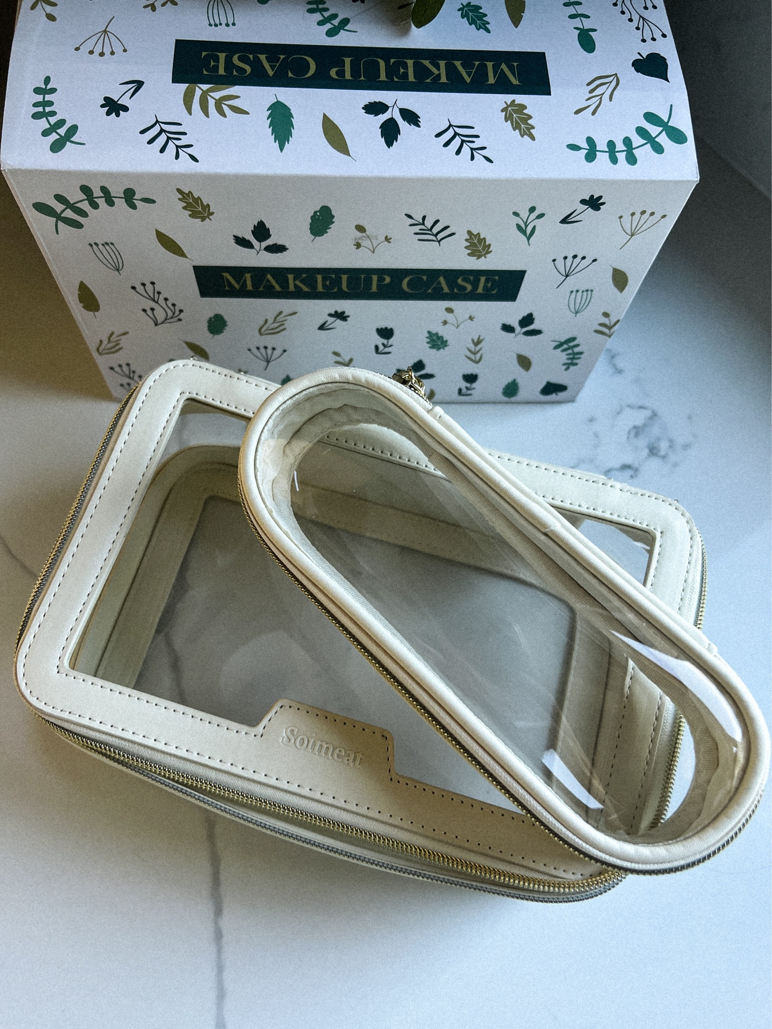 Travel makeup bag from #Amazon. Got two different bags for upcoming vacation and love them both  

#LTKfindsunder50 #LTKstyletip #LTKbeauty