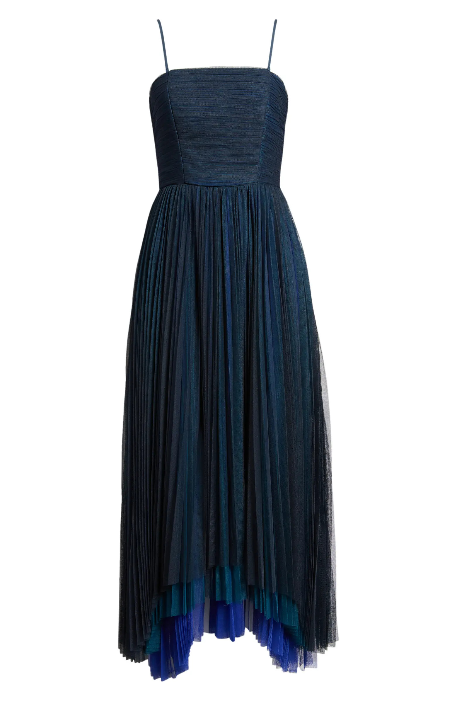 Smocked Strapless Tulle Cocktail Dress | Nordstrom