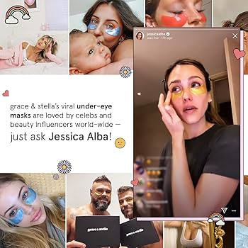 grace & stella Award Winning Under Eye Mask - Birthday Gifts For Women - Bridesmaid Gifts - Reduc... | Amazon (US)