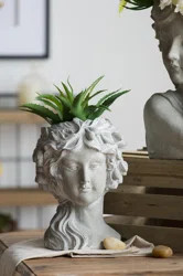 Ophelia & Co. Bethea Cement Statue Planter | Wayfair North America