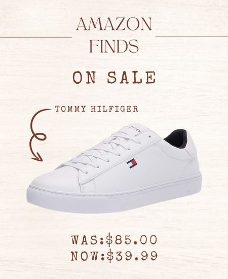 Men’s white Tommy Hilfiger sneakers for men! On sale now from Amazon.

#LTKStyleTip #LTKSaleAlert #LTKMens