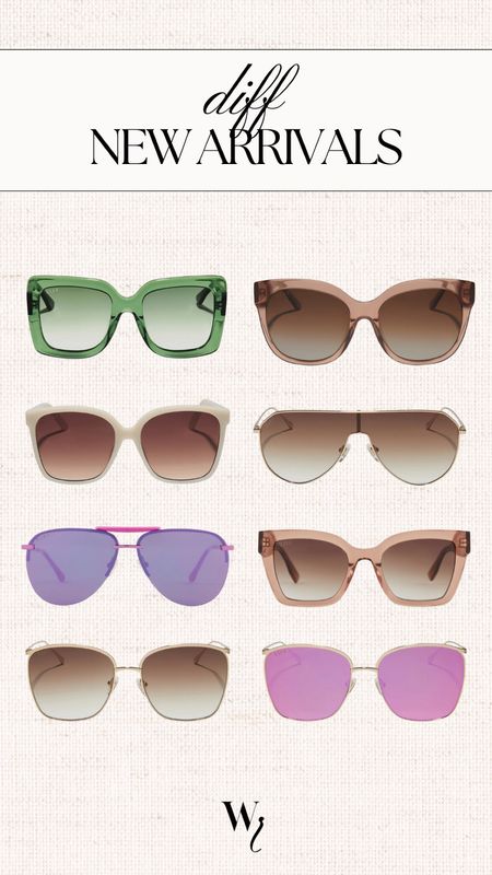 Diff new arrivals summer sunglasses 

#LTKfindsunder50 #LTKstyletip #LTKswim