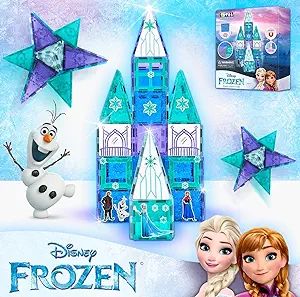 Tytan Tiles Official Disney Licensed Frozen Castle Magnetic Tiles Building Set, Powerful STEM/STE... | Amazon (US)