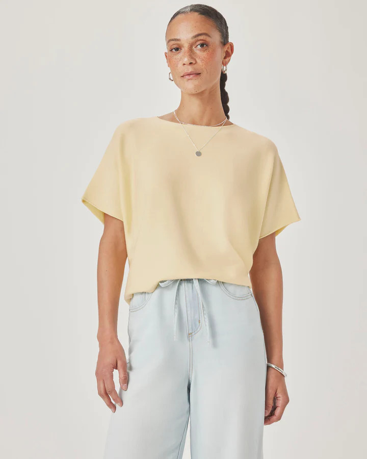 Christa Short Sleeve Sweater | Splendid