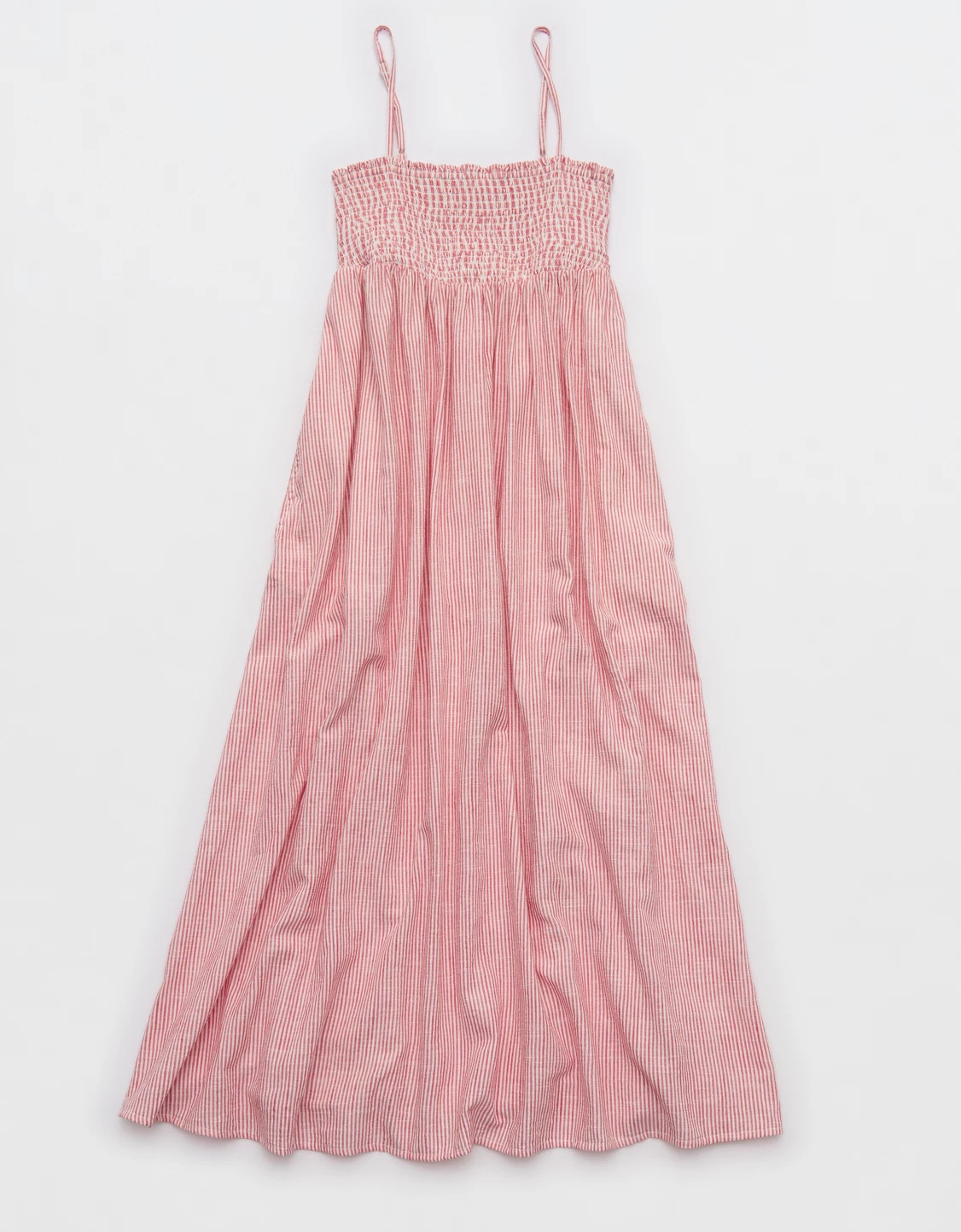 Aerie Straight Neck Midaxi Dress | Aerie