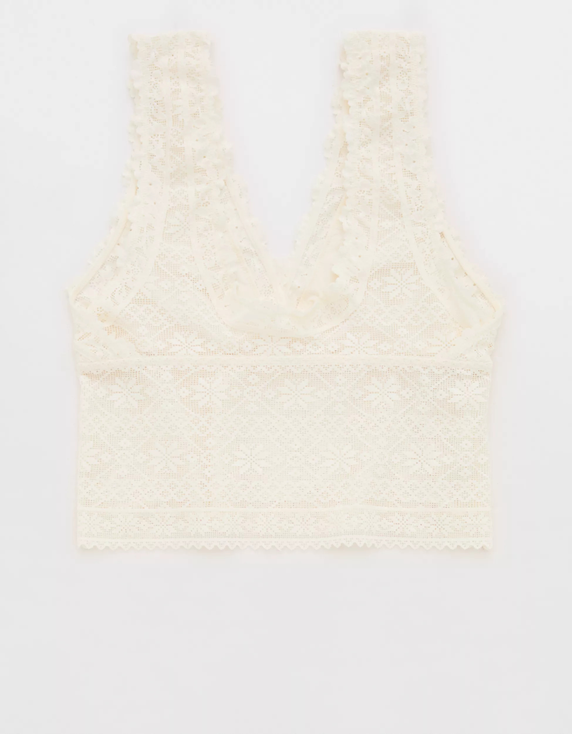 Show Off Lace Plunge Bra Top | American Eagle Outfitters (US & CA)