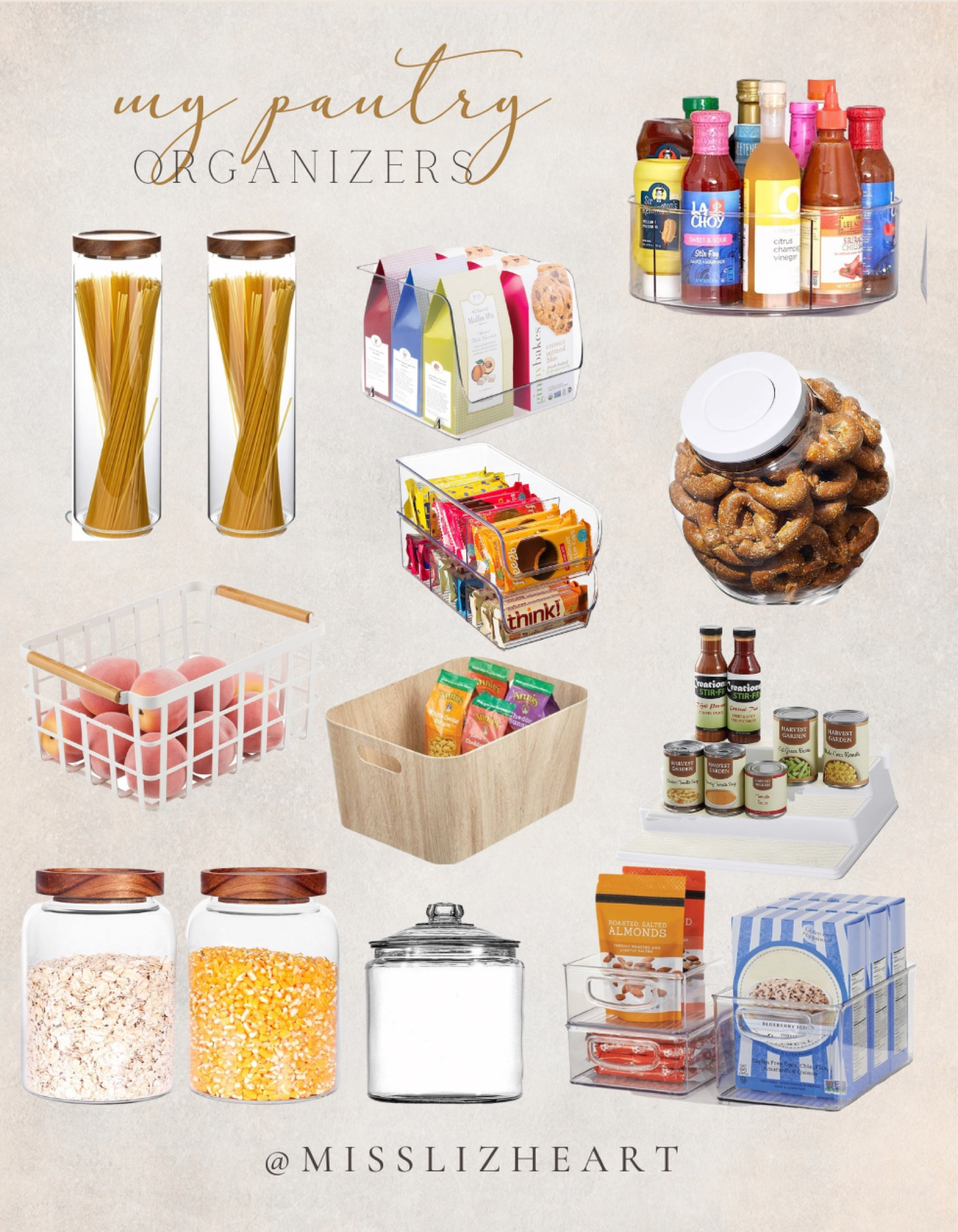My pantry and snack cabinet organizers and air tight storage containers 

#LTKfindsunder50 #LTKhome #LTKSeasonal