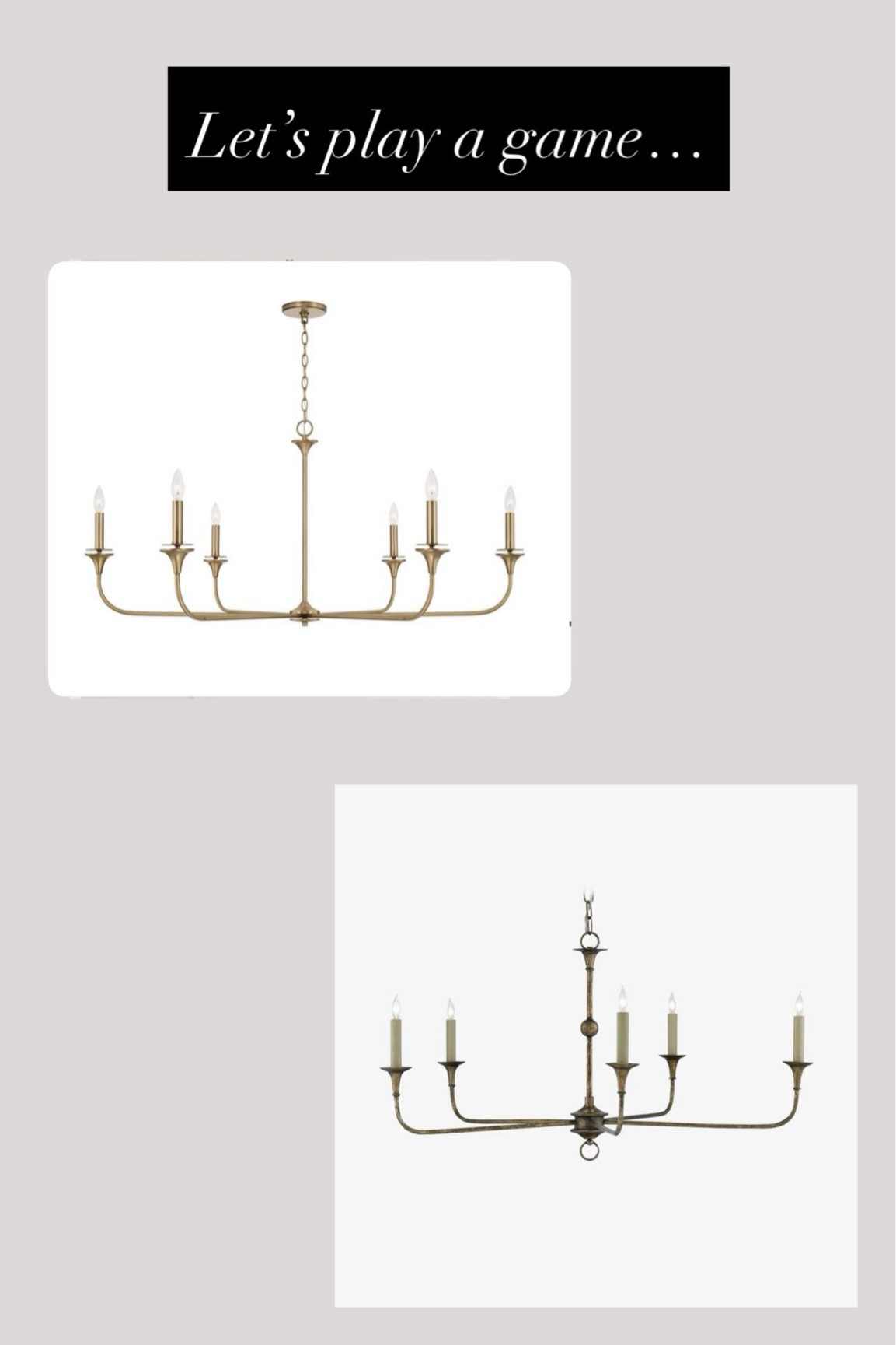 Guess which light is under $500 and which one is over $1500. Shop the photo to find out!
#LTKhome #LTKdeals