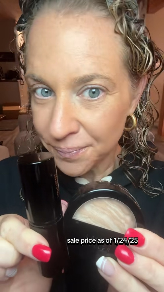 Everything you need to create your perfect base on your skin is right here! 2 piece bundle-retractable kabuki brush & Baked Balance-n-Brighten Color Correcting Foundation. 

#LTKOver40 #LTKFindsUnder50 #LTKBeauty