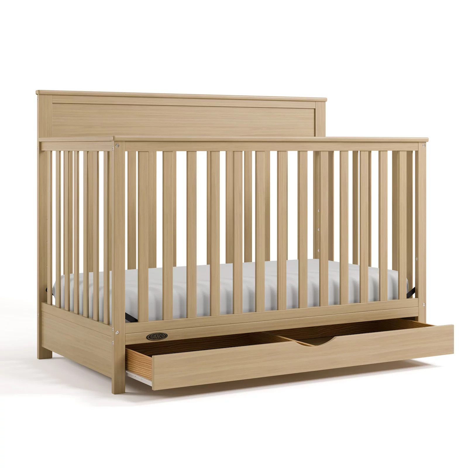 Graco® Shiloh Convertible Crib with Drawer, Brown | Kohl's