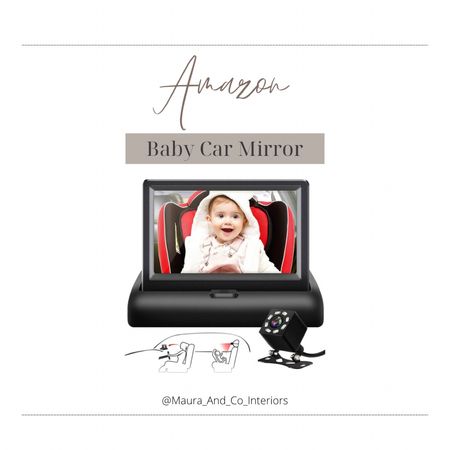 Baby car mirror for your vehicle dash! 
Our friends bought us this for our baby shower gift and it’s the BEST!!

It sticks onto your vehicle dash so you don’t have to turn around to look into the baby mirror. You no longer have to take your eyes off the road 💗🫶🏻

Click the box for an extra $4 off!

#LTKfamily #LTKbaby #LTKfindsunder50