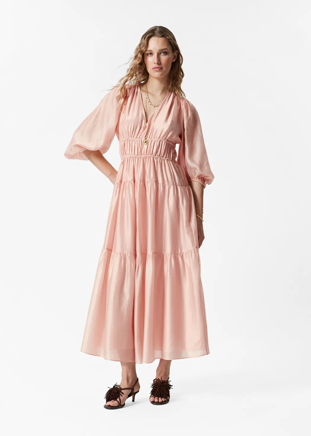 Tiered Midi Dress | & Other Stories - US