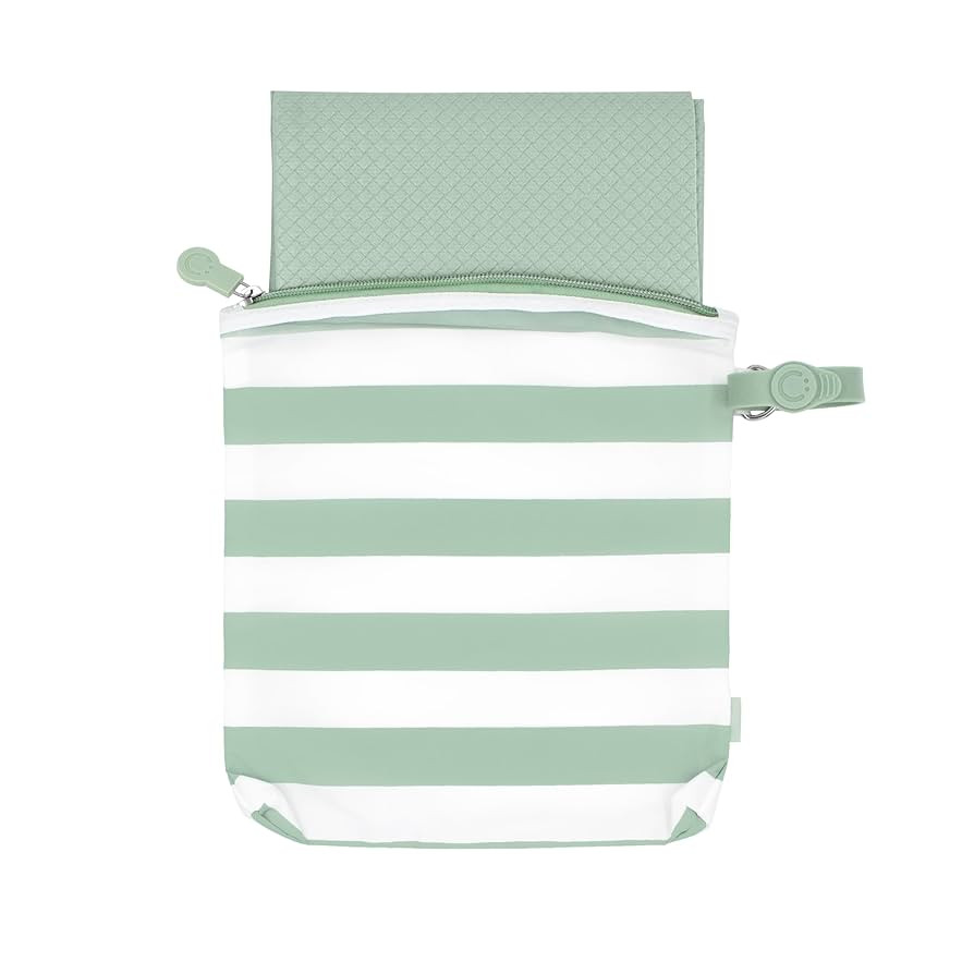 Ubbi On-The-Go Changing Baby Mat with Carrying Bag, Soft and Comfortable Diaper Bag Accessory Mus... | Amazon (US)