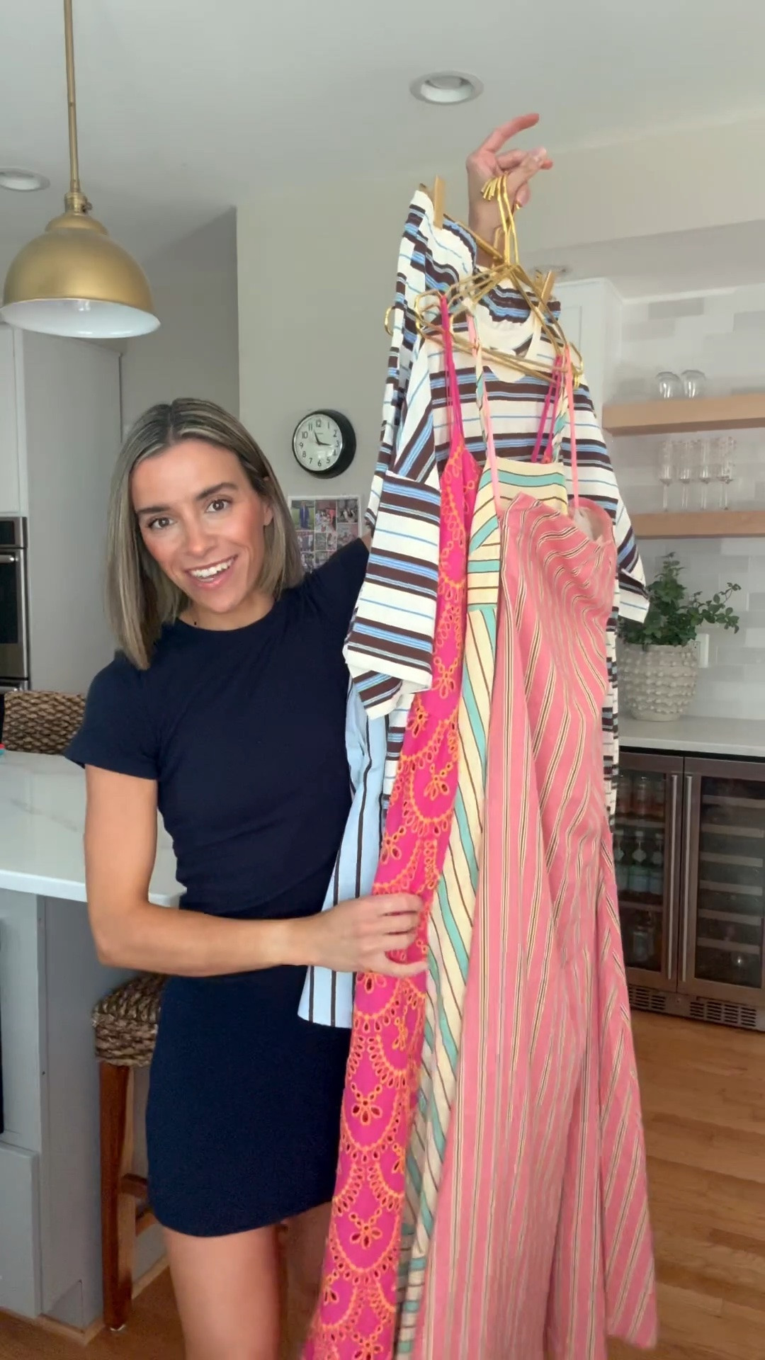 XS strapless maxi
S eyelet dress (could do XS)
S cut out coral dress
XS striped maxi 
S striped short set
Small tops 

#vacation #dresses

#LTKTravel #LTKWedding #LTKootd