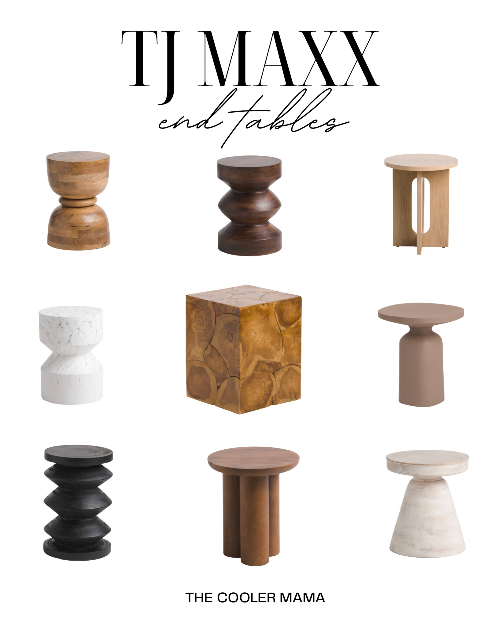 TJ MAXX End table finds 

#LTKFind #LTKsalealert #LTKhome