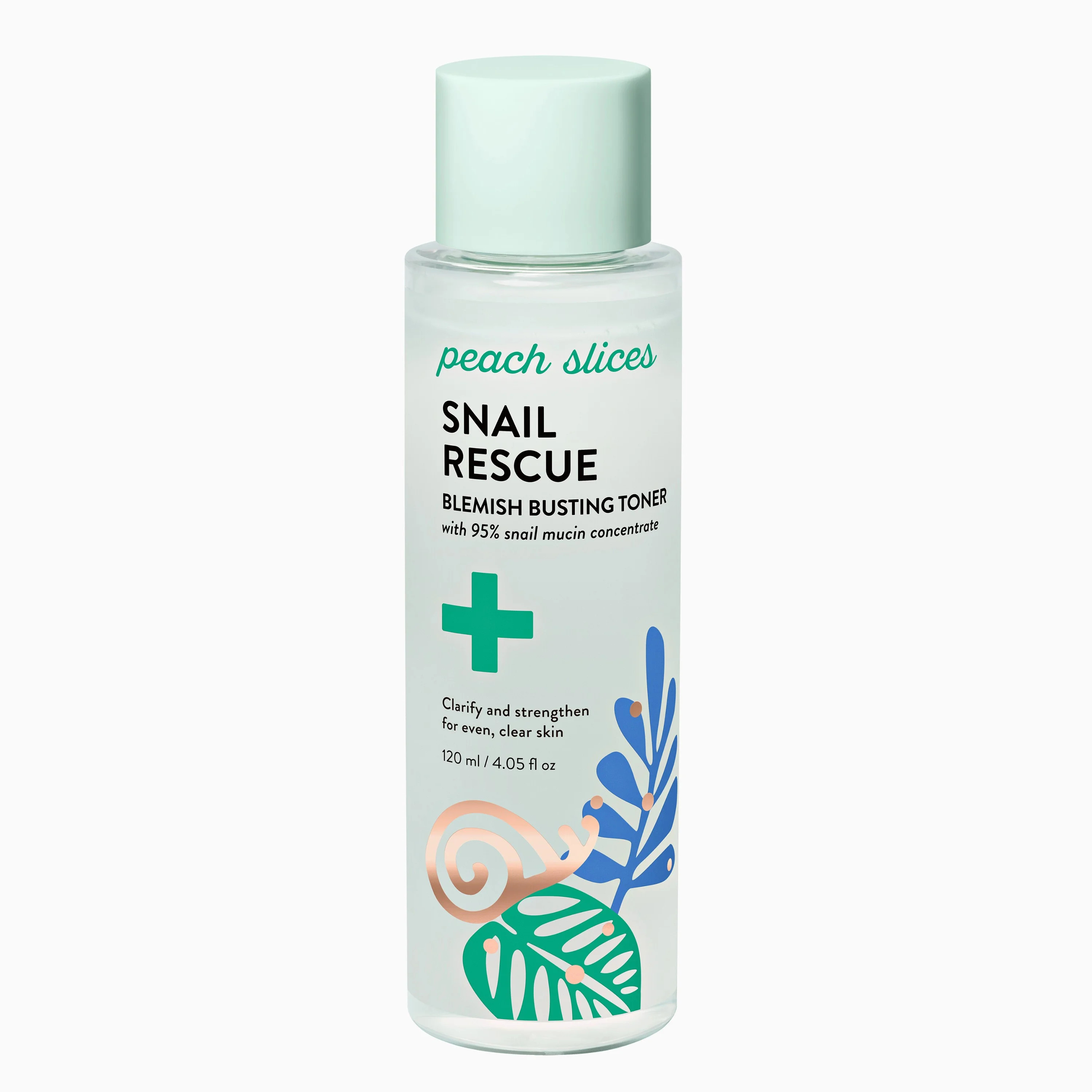 Peach Slices Snail Rescue Blemish Busting Facial Toner with Snail Mucin, 4.05 fl oz | Walmart (US)