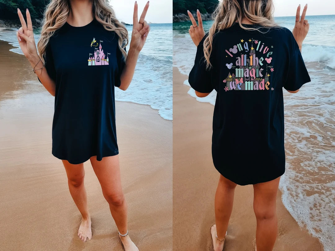 Long Live All the Magic We Made Comfort Colors Shirt, Disney 1971 Shirt, Disney Castle Shirt, Dis... | Etsy (CAD)