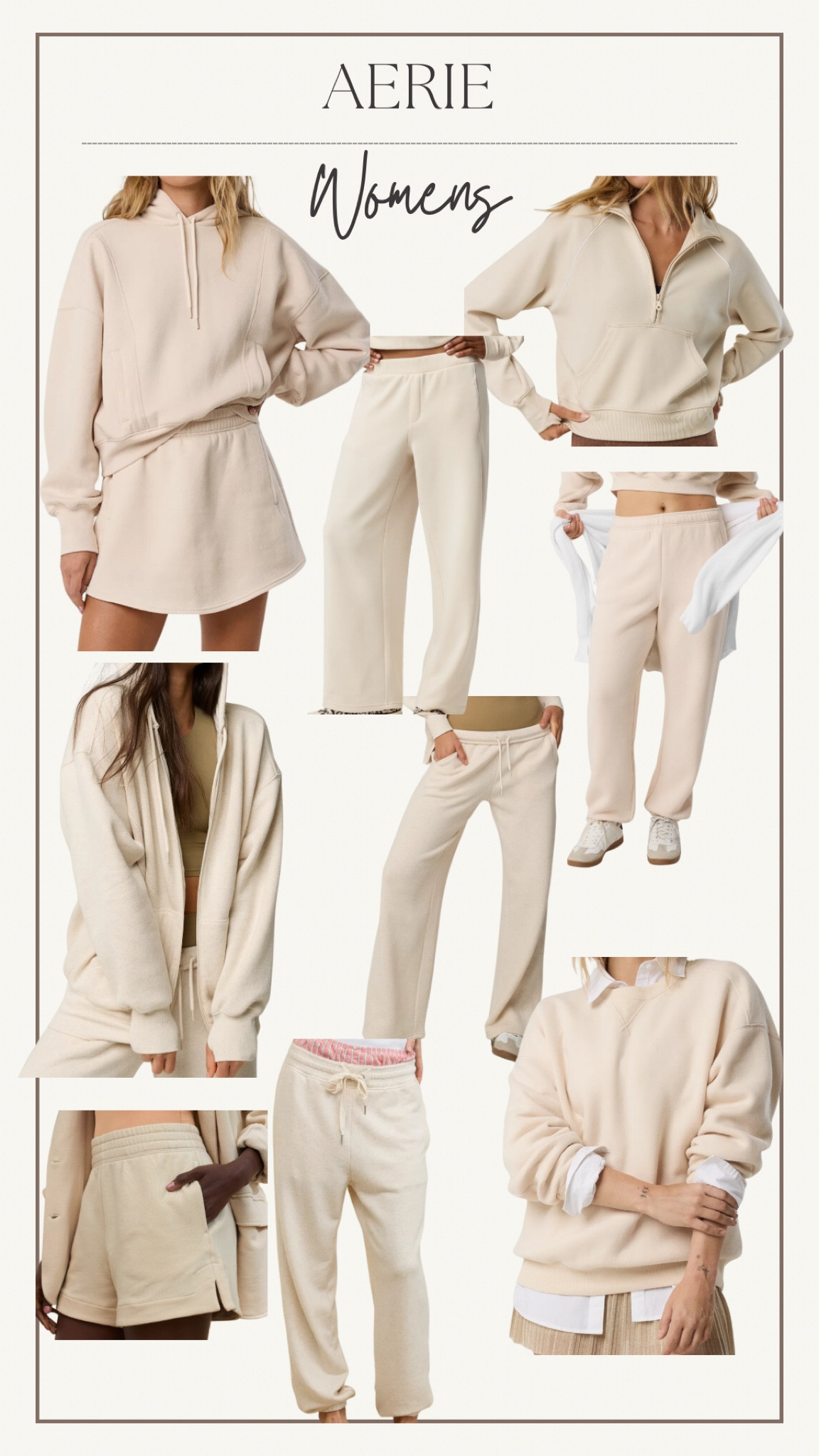 Give me all the neutrals! Aerie is currently having 20% off their clothes now:) time to stock up on your fall essentials 

#ootd #fallootd #cozy #comfy #fall #sale 

#LTKSaleAlert #LTKFindsUnder50 #LTKFallSale