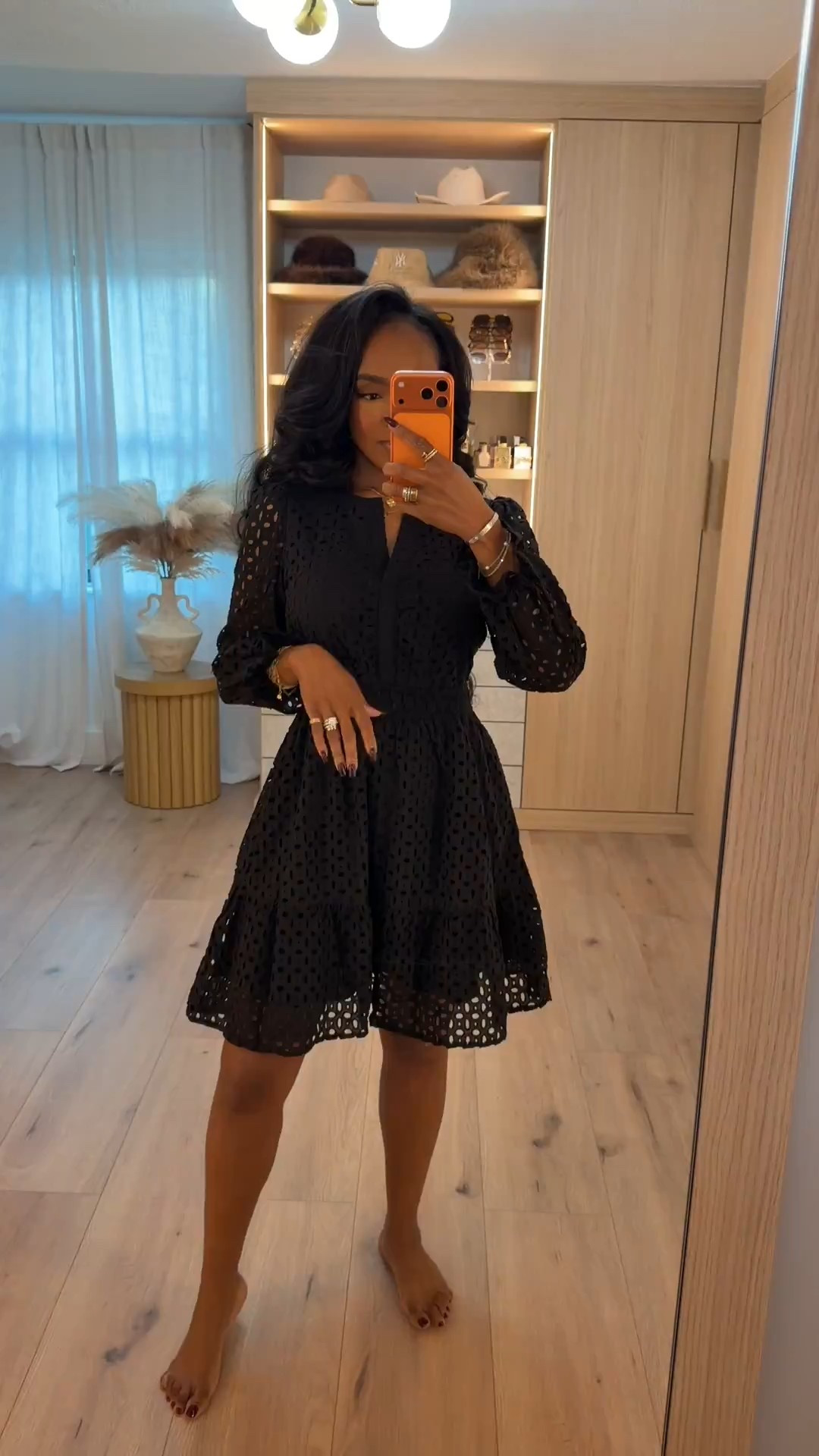 Walmart Black Friday Finds — Cozy black dress styled for easy holiday looks. Perfect throw-on-and-go outfit that still feels elevated with boots and simple jewelry.

Tap to get details and shop instantly on the app.

Perfect for holiday dinners, family gatherings, and seasonal outings.

📏 Sizing: Wearing size small in the dress. Measurements: 5'4138 lbs, 34D, 27" waist, 40" hips.

Seasonal knit dress, holiday outfit ideas, winter dresses, Black Friday Walmart deals, affordable holiday fashion, cozy but chic looks for the season.

Follow me on Instagram and YouTube @kirasfashionfinds

#LTKCyberWeek #LTKvlog #LTKSaleAlert