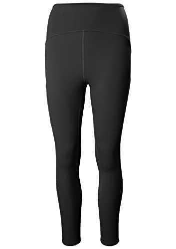 Helly-Hansen Women's Fitted HP Leggings, 980 Ebony, Medium | Amazon (US)