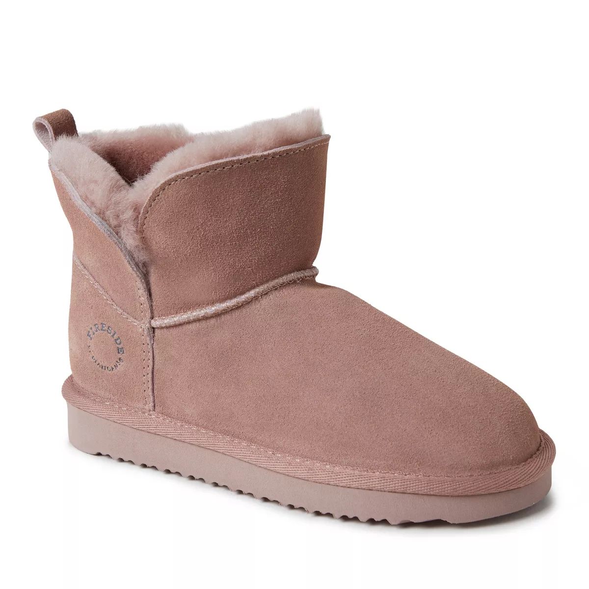 Fireside By Dearfoams Kid's Bunbury Genuine Shearling Boot | Target