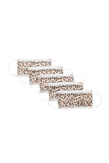 Disposable Leopard Face Mask - Pack of 25 | Nordstrom Rack