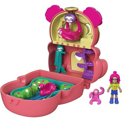 Polly Pocket Flip & Find Sloth Compact | Target