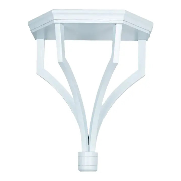 Solid Wood Pale Blue Wall Bracket, Medium | Chairish