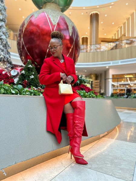Lady in Red Winter Look

Red coat
Red boots
Red dress 

#LTKHoliday #LTKparties #LTKshoecrush