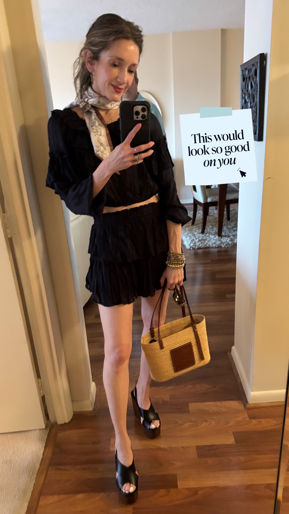 Cute spring date night outfit 

#LTKStyleTip #LTKTravel #LTKSaleAlert